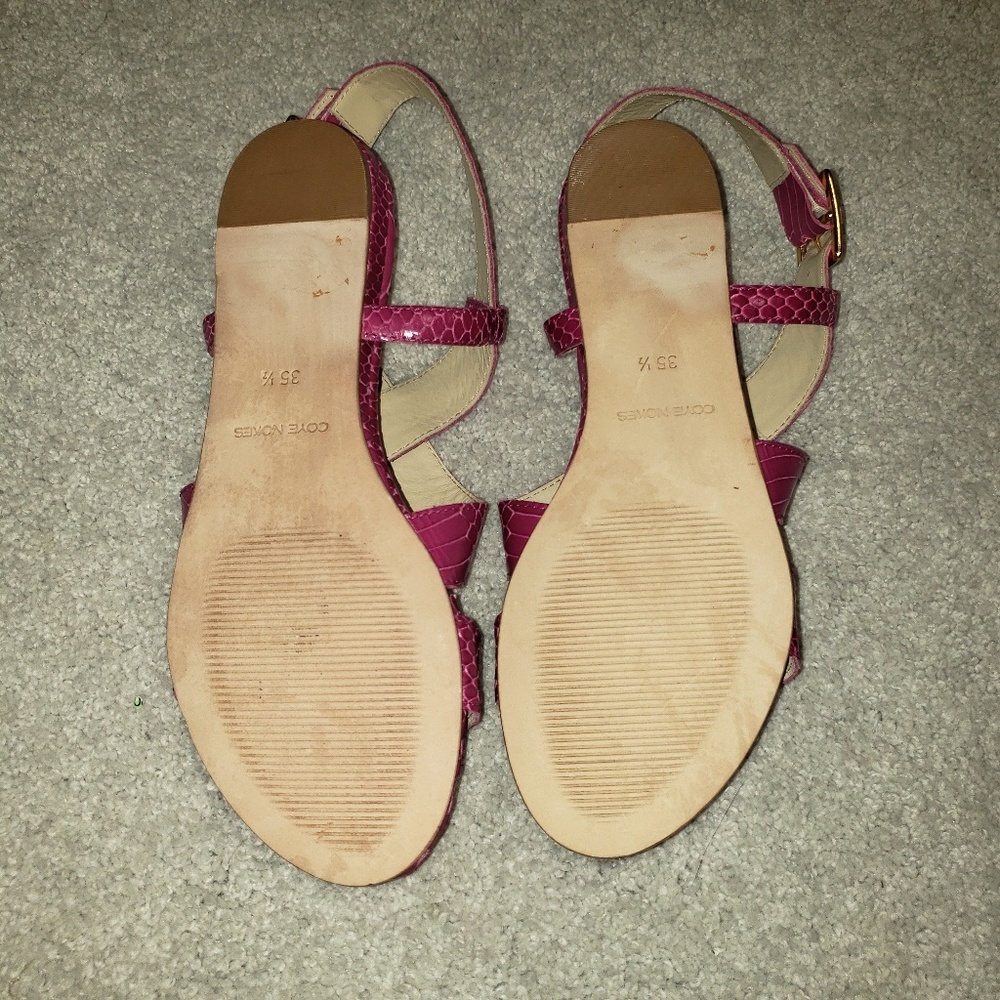 Coye Nokes Python Strappy Sandals - image 5